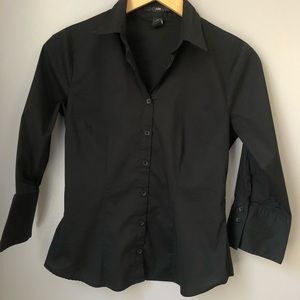 H&M button down blouse